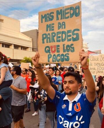 El fútbol chileno concurre a la marcha más grande de todas