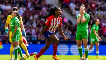 21/04/24 FUTBOL FEMENINO
PARTIDO PRIMERA DIVISION FEMENINA
 ESTADIO CIVITAS METROPOLITANO
ATLETICO DE MADRID - REAL BETIS 
GOL LUDMILA 1-0 ALEGRIA