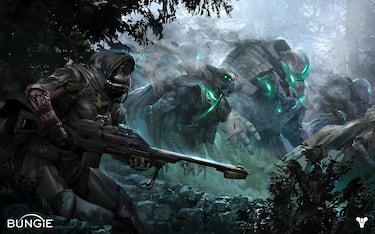 Carrusel de nuevos datos en la web de Destiny