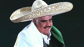 El recién fallecido Vicente Fernández  llenó un concierto en el Estadio Azteca en 2016