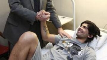 Llorente visita a Banega y confirma que no fichará