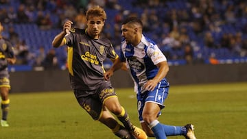 Bakkali fue titular ante Las Palmas en Copa, el primer partido de Cristóbal en el banquillo del Deportivo.
