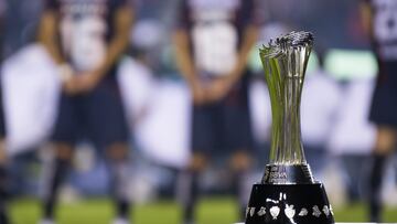 The Champion trophy during the game Atlante vs Celaya FC, corresponding first leg Final of the Torneo Apertura 2022 of the Liga BBVA Expansion MX, at Ciudad de los Deportes Stadium, on November 09, 2022.

<br><br>

Trofeo de Campeon durante el partido Atlante vs Celaya FC, correspondiente a la ida de Final del Torneo Apertura 2022 de la Liga BBVA Expansion MX, en el Estadio Ciudad de los Deportes, el 09 de noviembre de 2022.