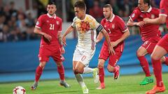 Serbia-España en imágenes