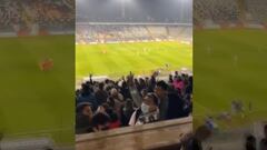 Con canto a la U: el video de Vidal tras un gol de Colo Colo