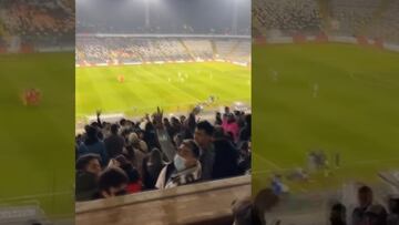 Con canto a la U: el video de Vidal tras un gol de Colo Colo