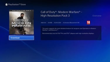 Call of Duty: Warzone recibe un nuevo pack de texturas 4K en PS5, PS4 Pro y Xbox