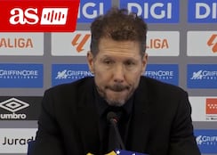 Simeone, rueda de prensa tras el Rayo Vallecano 3 - Atético de Madrid 0