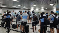 Uruguay llega a Barranquilla tras 11 horas de vuelo