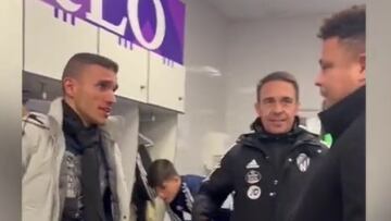 Ronaldo le hizo una broma sexual al arquero del Valladolid y esto pasó...