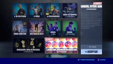 Así ha sido el evento de Steve Aoki, deadmau5 y Dillon Francis en Fortnite