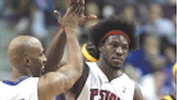 Ben Wallace, clave en Detroit.