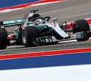 Hamilton se queda con la pole y podría celebrar el título en EE.UU.