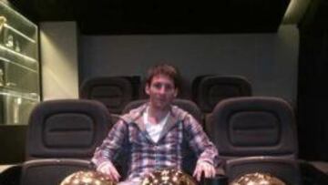 <strong>MESSI Y SUS BALONES DE ORO.</strong>