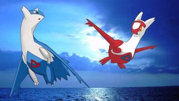 Latios y Latias aterrizan en Pokémon Ultrasol y Ultraluna
