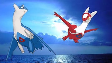 Latios y Latias aterrizan en Pokémon Ultrasol y Ultraluna