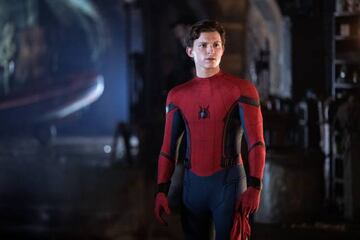 Tom Holland en su papel de Spider-Man.