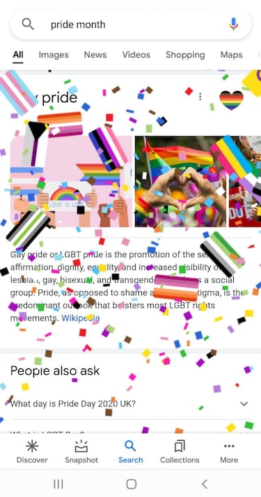 Qué sorpresa LGBTQ+ esconde Google por el Mes del Orgullo: Cómo activarla