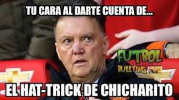 Memes del arrepentimiento de Van Gaal por el Chicharito