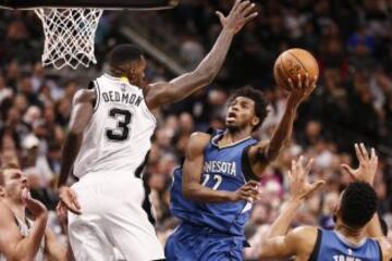 ANDREW WIGGINS (Minnesota Timberwolves). 21 años. Promedios 2016-17: 22 puntos, 4,3 rebotes y 2,4 asistencias.