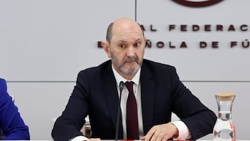 El presidente de la RFEF, Rafael Louzán.