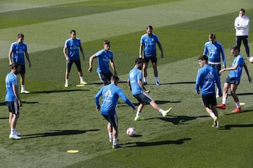 El Real Madrid prepara su partido contra el Huesca