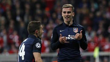 El gol de Griezmann ante el Bayern en Alemania.