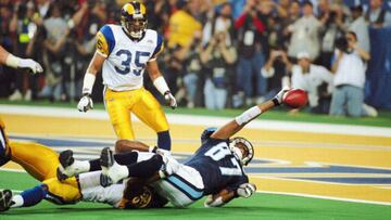Mike Jones hizo la tackleada a Kevin Dyson, y los Rams se llevaron el t&iacute;tulo del Super Bowl XXXIV. 