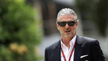 Maurizio Arrivabene, jefe de Ferrari.