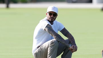 El video en el que David Beckham recrea el gol de tiro libre de Messi en su debut con Inter Miami