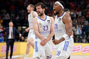 Sergio Llull y Guerschon Yabusele.