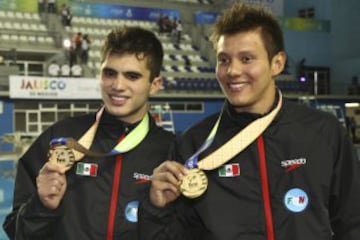 La pareja de clavadistas ya saboreó una medalla olímpica en Londres 2012. Consiguieron la plata desde la plataforma de 10 metros cuando tenían 19 y 20 años respectivamente.