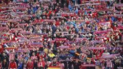 Casi 500 atléticos irán al Bernabéu por los precios