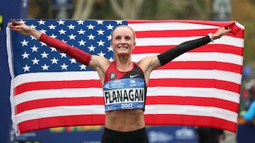 Shalane Flamagan, vencedora el a&ntilde;o pasado en la Marat&oacute;n de Nueva York. 