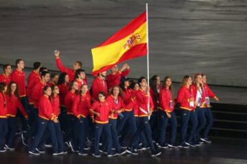 Las imágenes de la ceremonia inaugural en Bakú