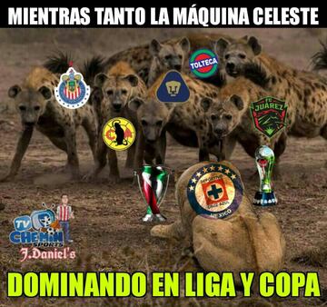 Los memes celebran el triunfo del Cruz Azul en la Copa MX