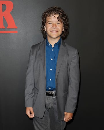 El actor que interpreta a Dustin Henderson en 2016.