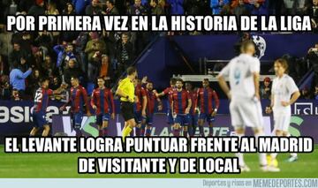 Los mejores memes del Levante-Real Madrid