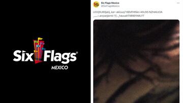 Los extraños mensajes en el Twitter de Six Flags México: qué pasó y por qué fueron tendencia