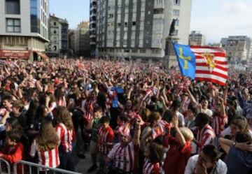 Ascenso del Sporting de Gijón "Alegría de Primera"