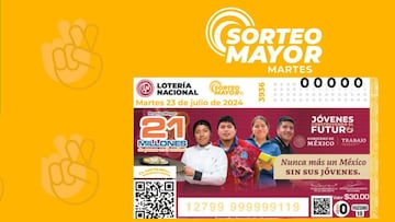 Resultados Sorteo Mayor 3936: lista de ganadores y premios, hoy 23 de julio del 2024