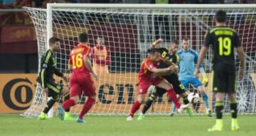 Macedonia-España en imágenes