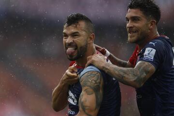 Andrés Cadavid, Andrés Ricaurte y Yesid Díaz anotaron los goles de la victoria 3-1 del Medellín frente a Patriotas. Santiago Orozco puso el descuento.