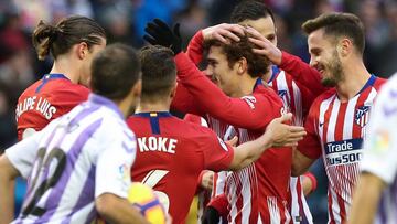 Valladolid 2-3 Atlético: resumen, resultado y goles del partido