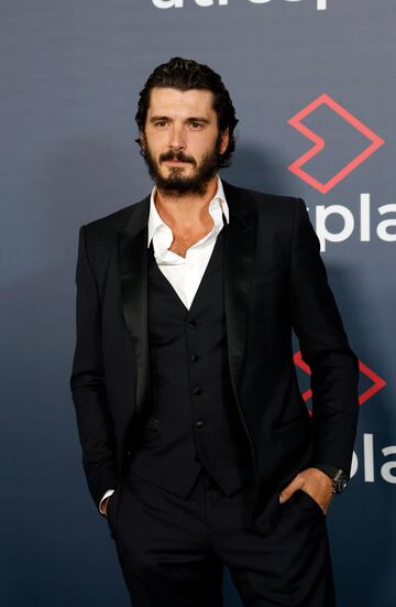 Yon González,  asiste al gran evento de presentación de novedades de la plataforma Atresplayer que se celebra en el cine Callao City Lights.