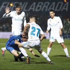 Zidane alineó al Madrid más joven de esta temporada