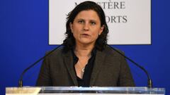 Roxana Maracineanu. ministra de Deportes de Francia.