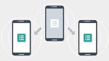 Cómo pasar fotos y otros archivos de un móvil Android a otro sin conexión: Nearby Share