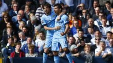 Agüero reengancha al City en la pelea por las plazas Champions