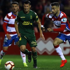 Quini salvó un punto para el Granada que aprieta el ascenso